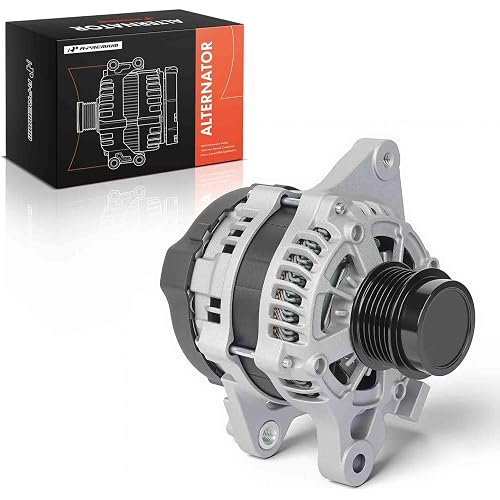 A-Premium Alternator Compatible with Toyota Corolla 2014 2015 2016 2017 2018 2019 L4 1.8L, 125Amp 12V CW 6-Groove Clutch Pulley, Replace# 104211-3300, 27060-0T240