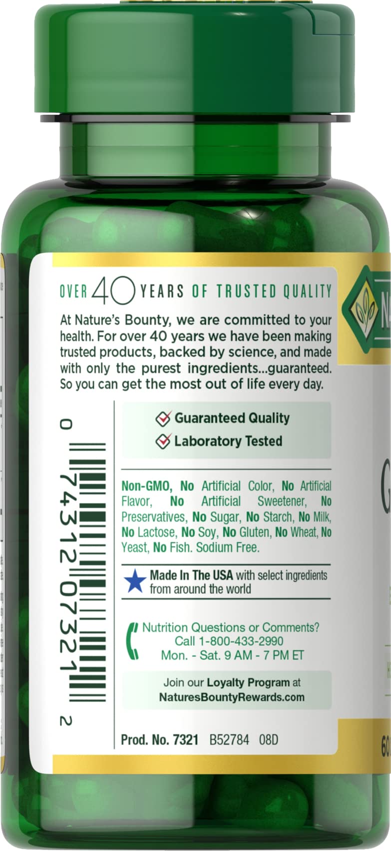 Nature's Bounty Horny Goat Weed with Maca, 60 Capsules — Amazon image 7