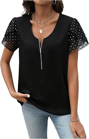 SweatyRocks Women's Sparkle Sequin Cropped Tank Top Crew Neck...