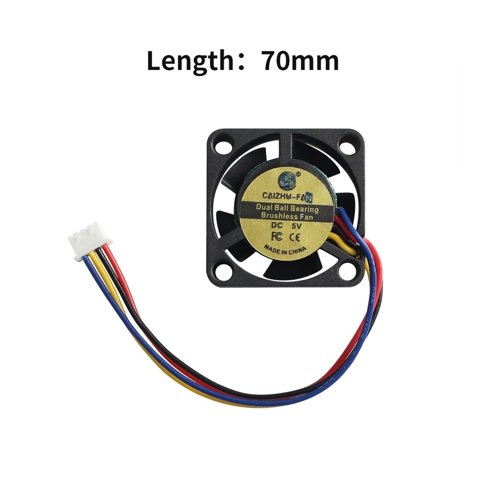 Aixinong1 Ventola Di Raffreddamento Con Doppio Cuscinetto A Sfera 5V 15000rpm For Stampante 3D Hotend Lab X1 X1C(3pcs)