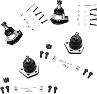 Vista 83 de Detroit Axle - Conjunto de juntas esféricas delanteras de 4 piezas para Dodge Ram 2500 3500 2003-2013, 2004 2005 2006 2007 2008 2009 2010 2011 2012