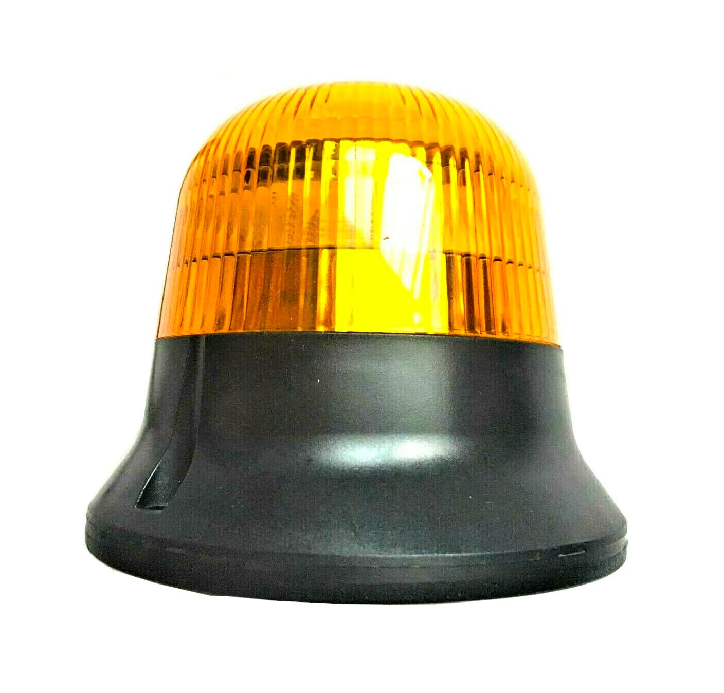 LED Warnleuchte Doppelblitz 12V - 36V ECE R65 IP68 3-Schrauben-Montage 1,5m Kabel Amber