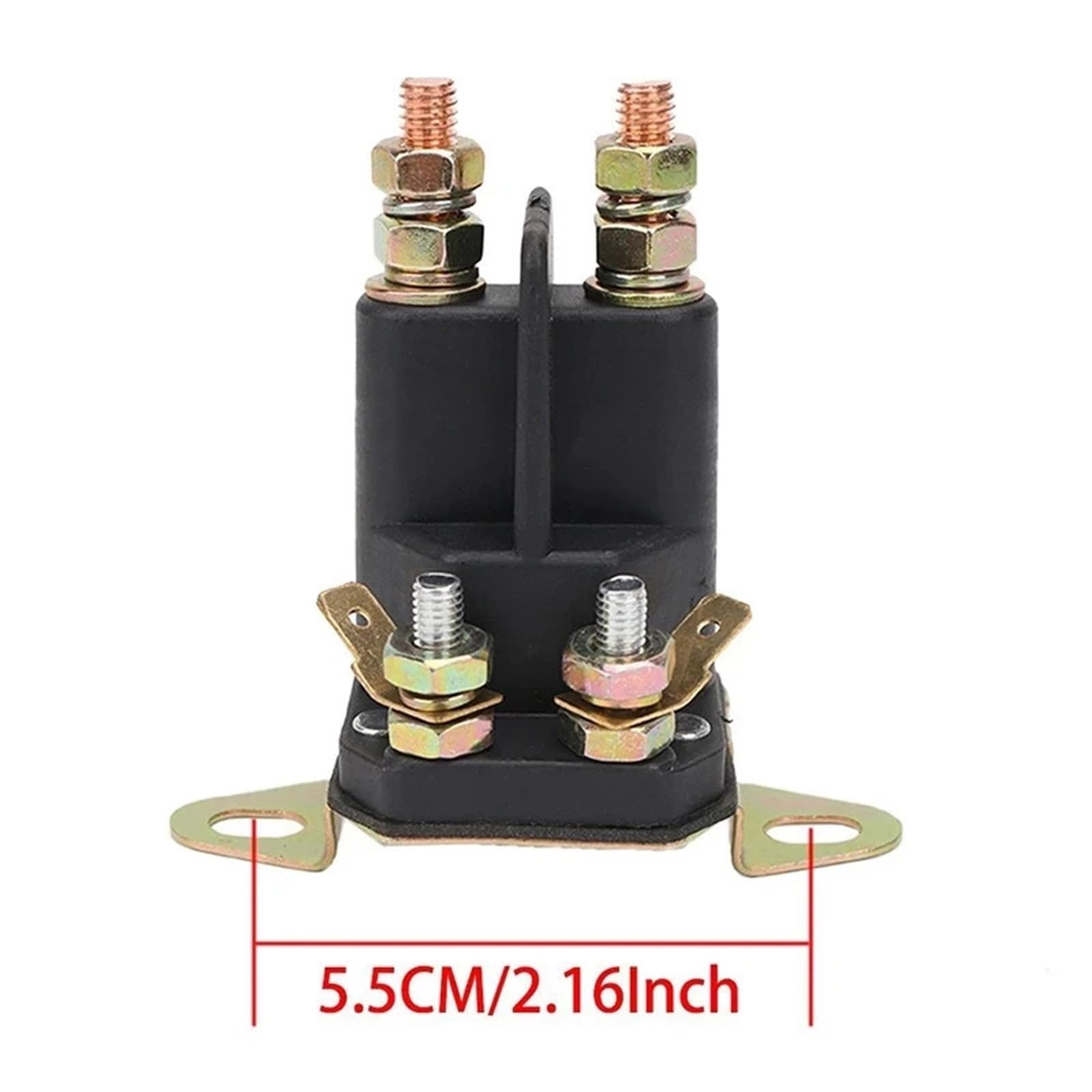 Interruptor de relé solenoide de arranque para Sears Craftsman 109081X sustituye a 109946 cortacésped tractor cortacésped piezas de repuesto accesorios