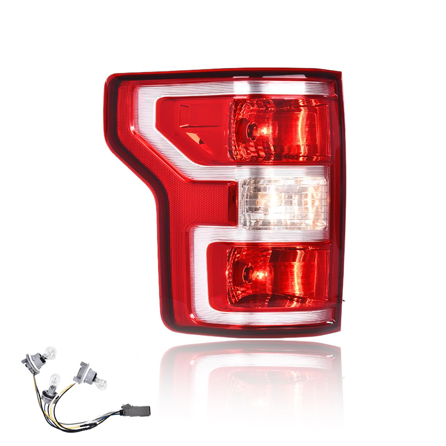 Rear Tail Light Left Driver Side LED Tail Brake Light Assembly For 2005-2015 Toyota Tacoma - DOT Certified, Direct Fit Oem Tacoma Headlights - Foto 3