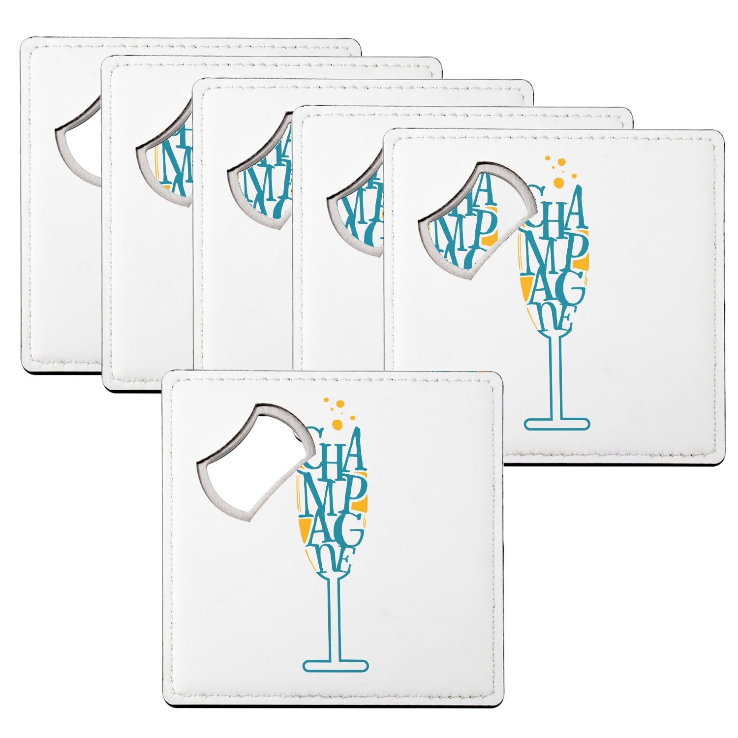 Sous verre décapsuleur fête et apéritif entre amis coffret luxe