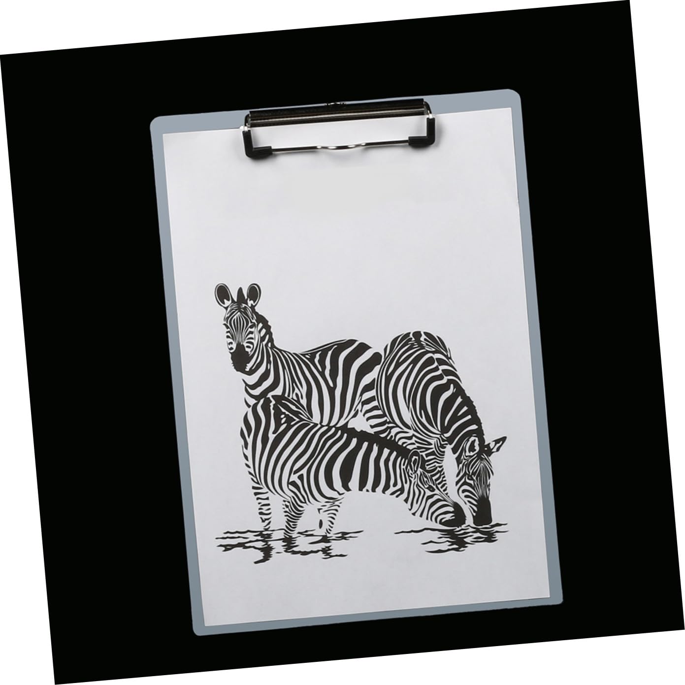 Portapapeles A4 de Plástico Blanco, Lote 10, Escritura | Carpeta Transparente, Forma Ergonómica, Material Escolar y Papeleria, Oficina y Papeleria, Decoracion Colegio