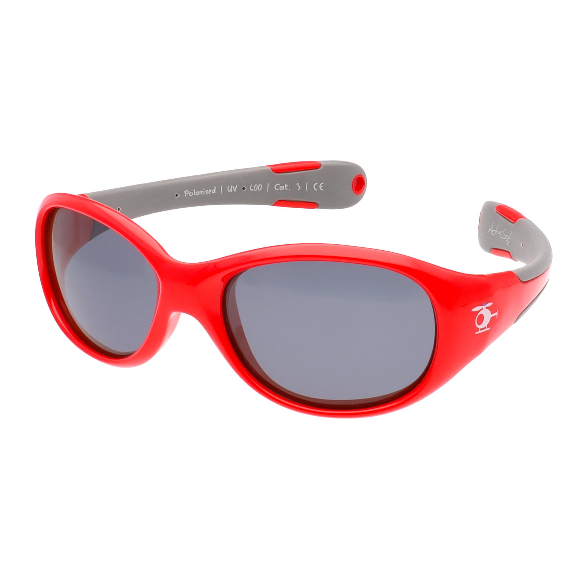 ActiveSol gafas de sol para BEBÉ | NIÑO | 100% protección UV 400 | polarizadas | irrompibles, de goma flexible | 0-24 meses | 18 gramos