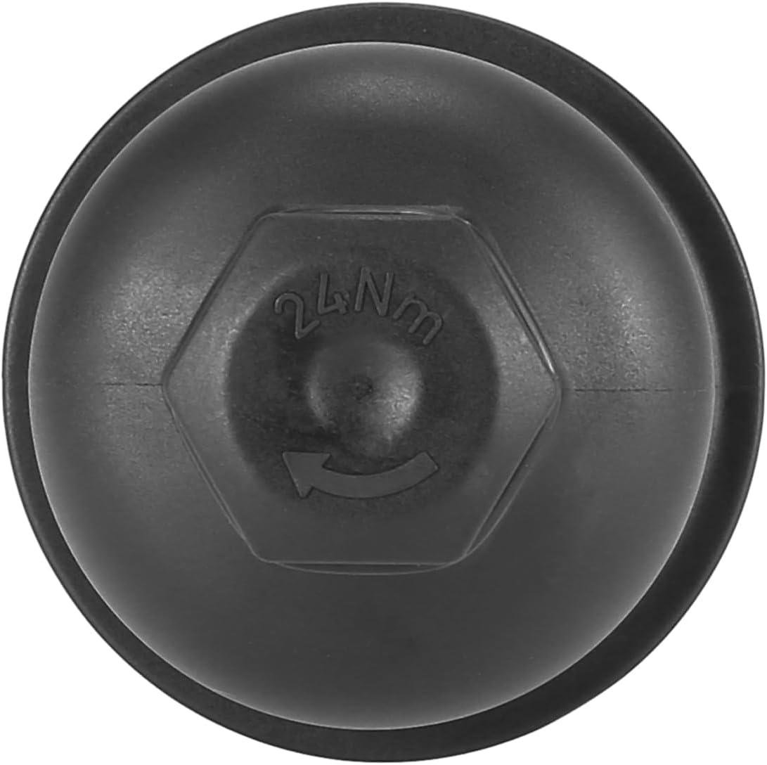X AUTOHAUX Car Oil Filter Cap Assembly Housing for Mercedes-Benz W204 S204 R172 2012-2015 A2711800338