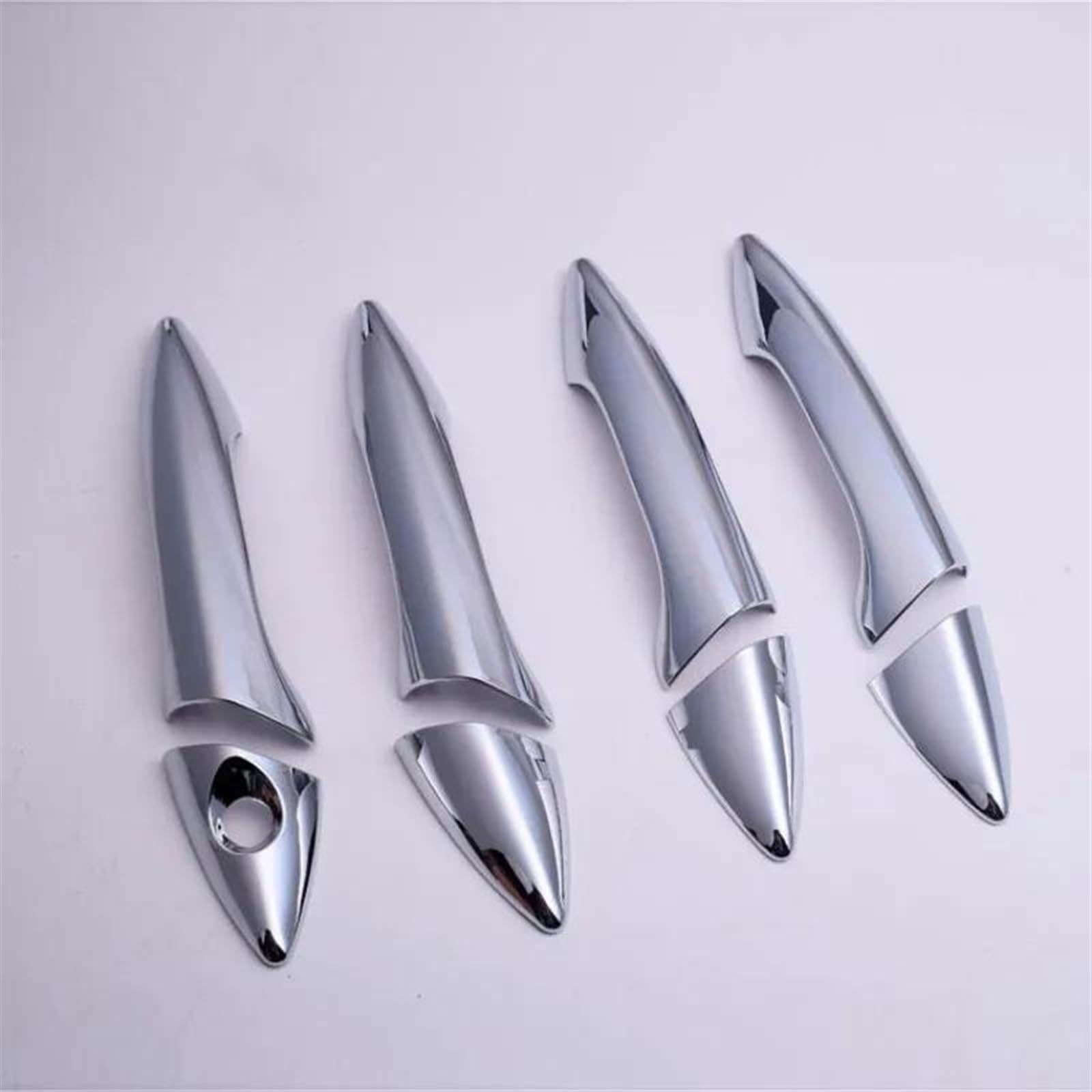 NOHEEU Car Door Handle Cover Exterior Trim Decorative Accessories for Hyundai for Elantra 2012-2016