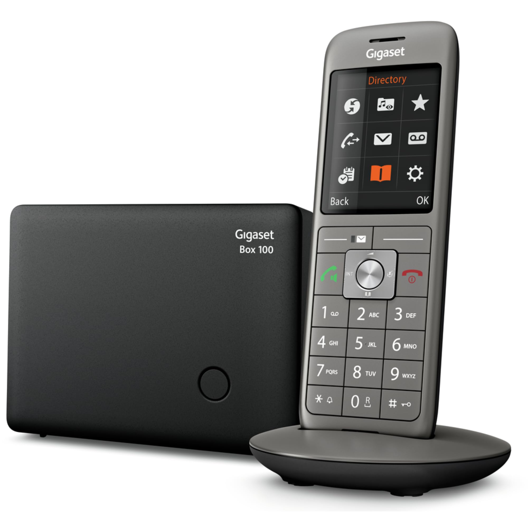 Gigaset CL660 Téléphone Fixe sans Fil Gris Anthracite