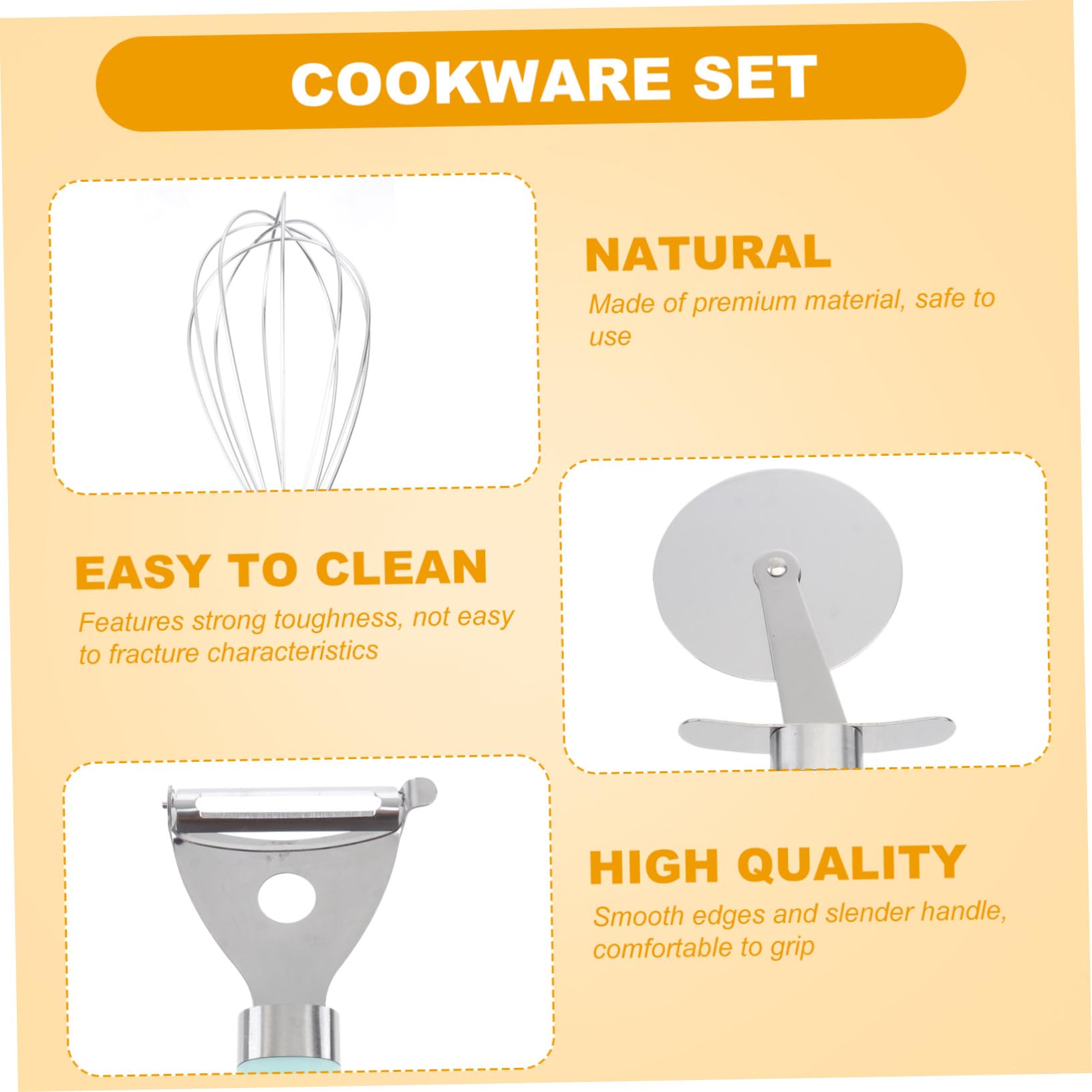 Ciieeo 1 Set Da 9 Pezzi Set Di Utensili Da Forno Per Sbattitore Manuale Gadget Da Cucina Apri Accessori Per Utensili Da Cucina Pentole Antiaderenti Plastica Green