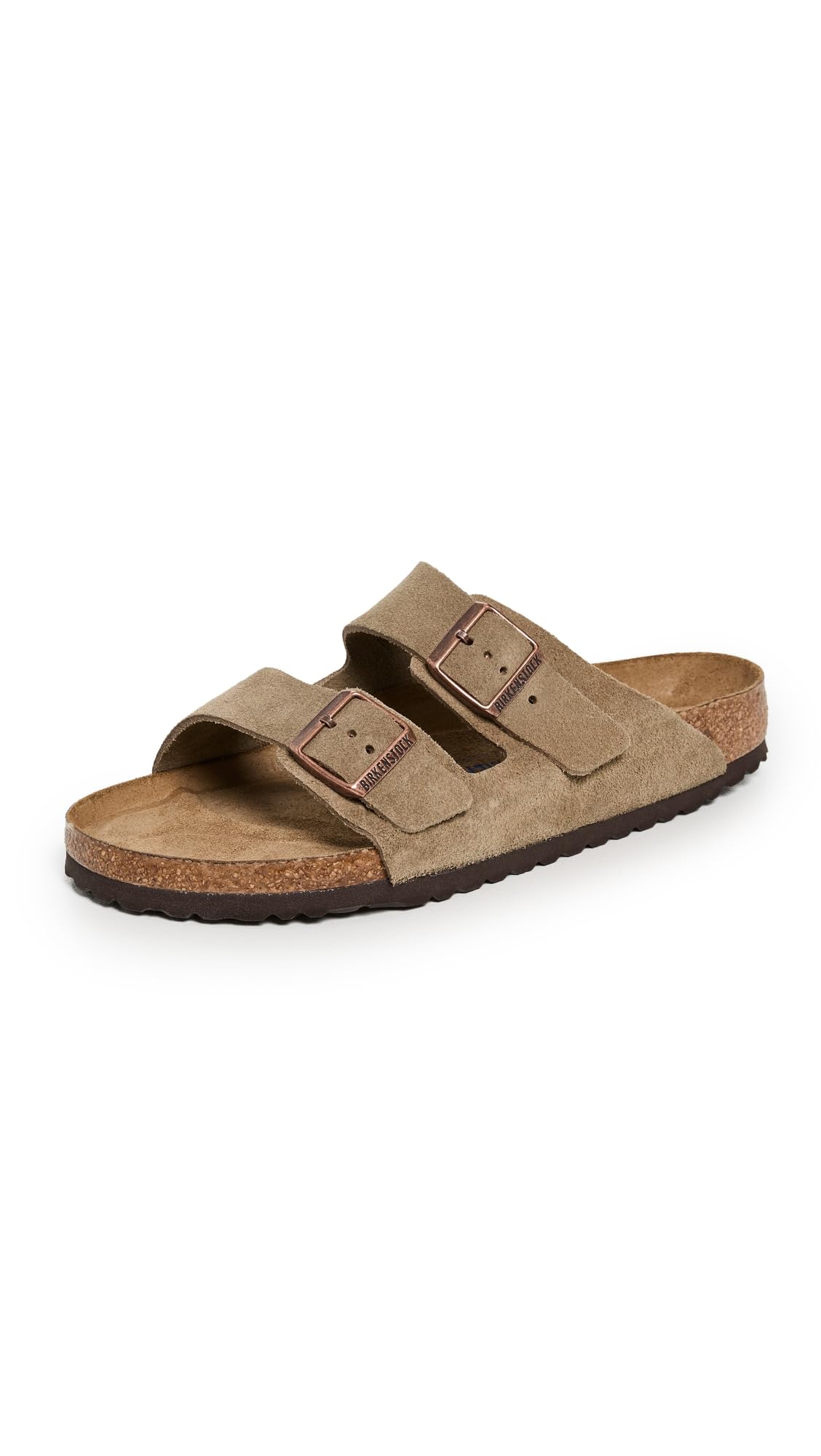 Arizona Soft Footbed Taupe Suede Regular Width - EU Size 46 / Men's US Size 13-13.5
