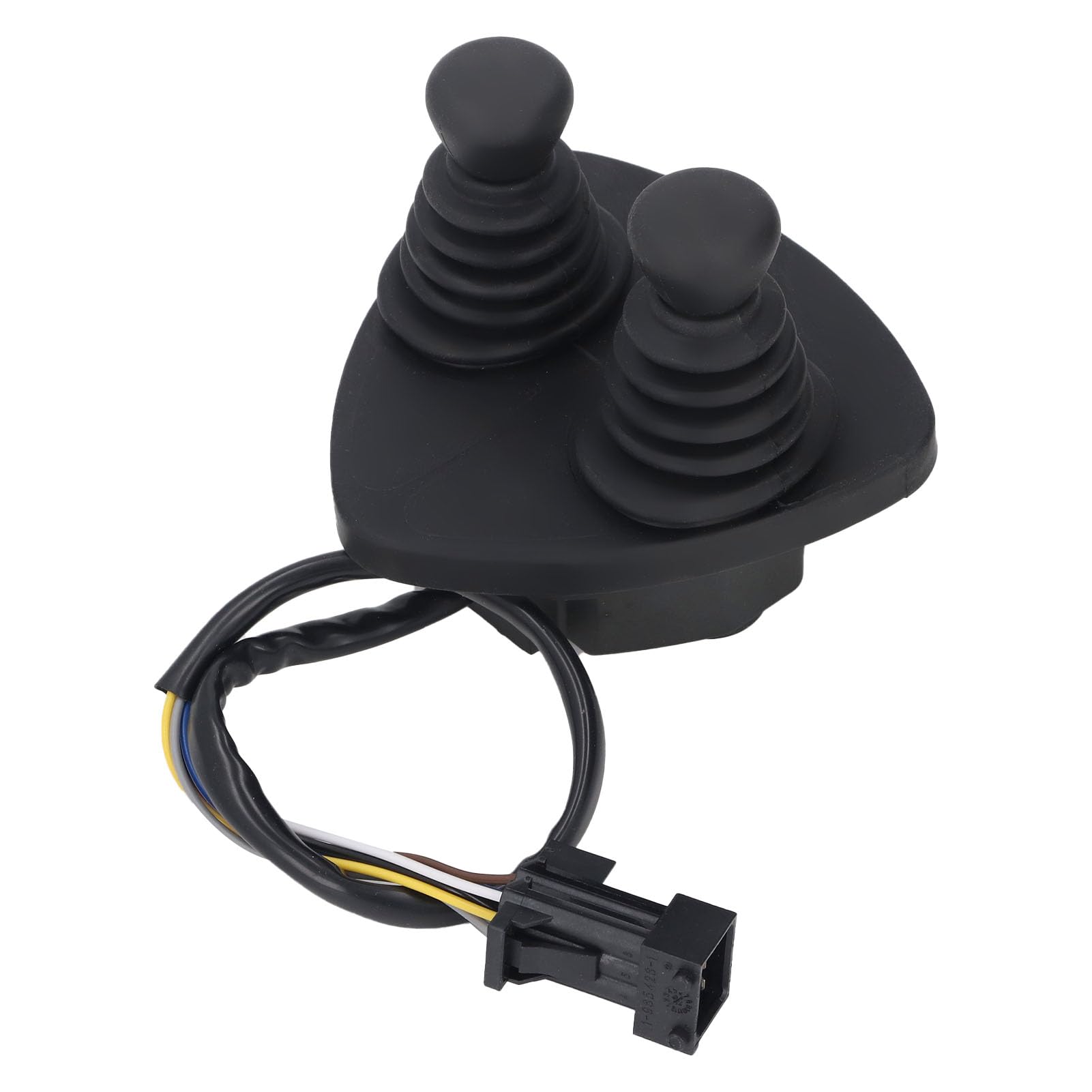 Sxhlseller Palanca de Control de Aluminio Duradera con Palanca de Mando Doble para Carretilla Elevadora 335 336 Reemplazo para Cargador de Tractor de Carretilla Elevadora Pequeña para Diversos