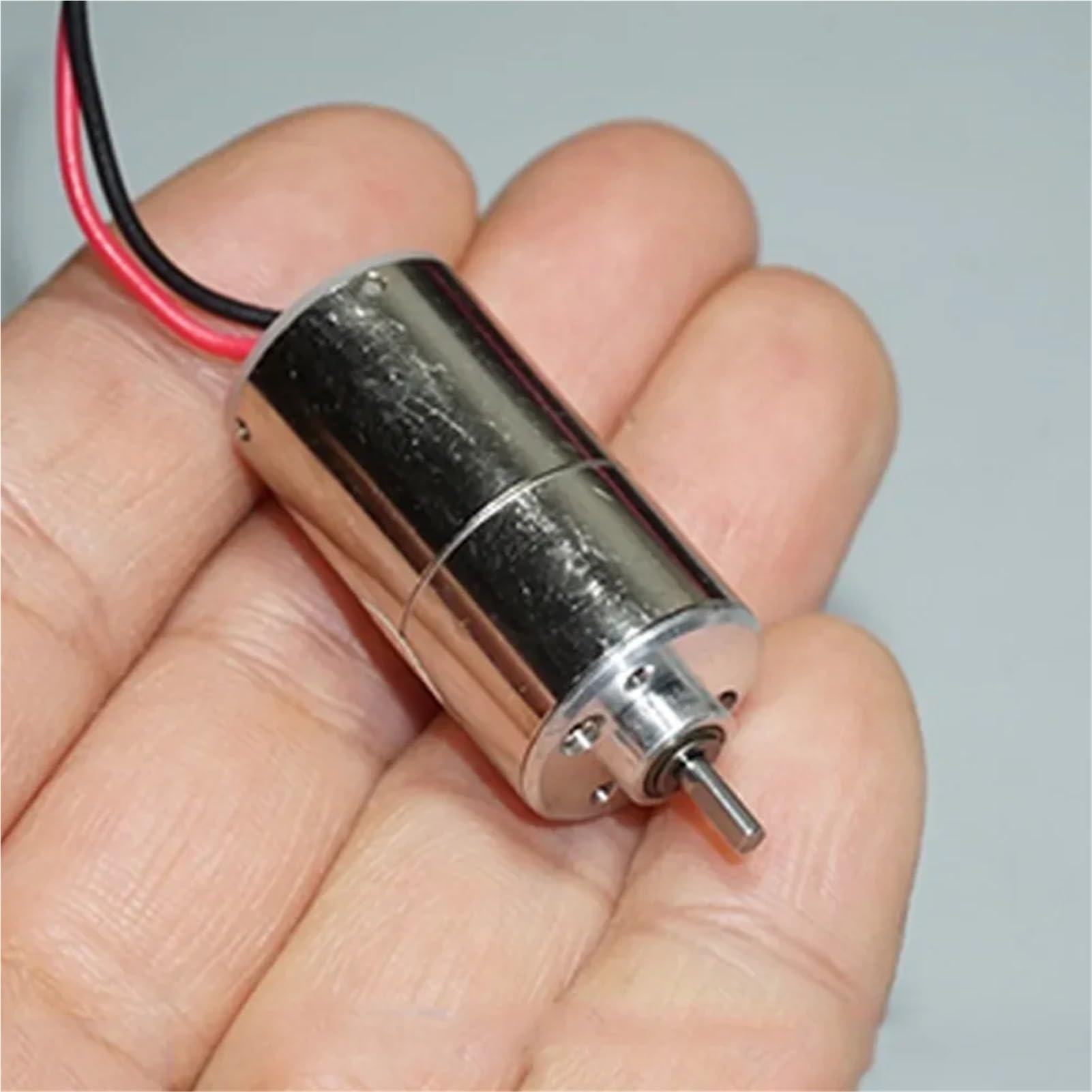 3/5/10 pezzi Micro Mini Motore Coreless Riduttore completamente in metallo 16 mm rotondo DC 3/3,7/5V 80 giri/min 125: 1 Silenzioso Parte di riparazione(10pcs)