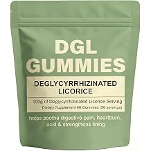 DGL Licorice Gummies, 400 Mg DGL ,60 Gummies