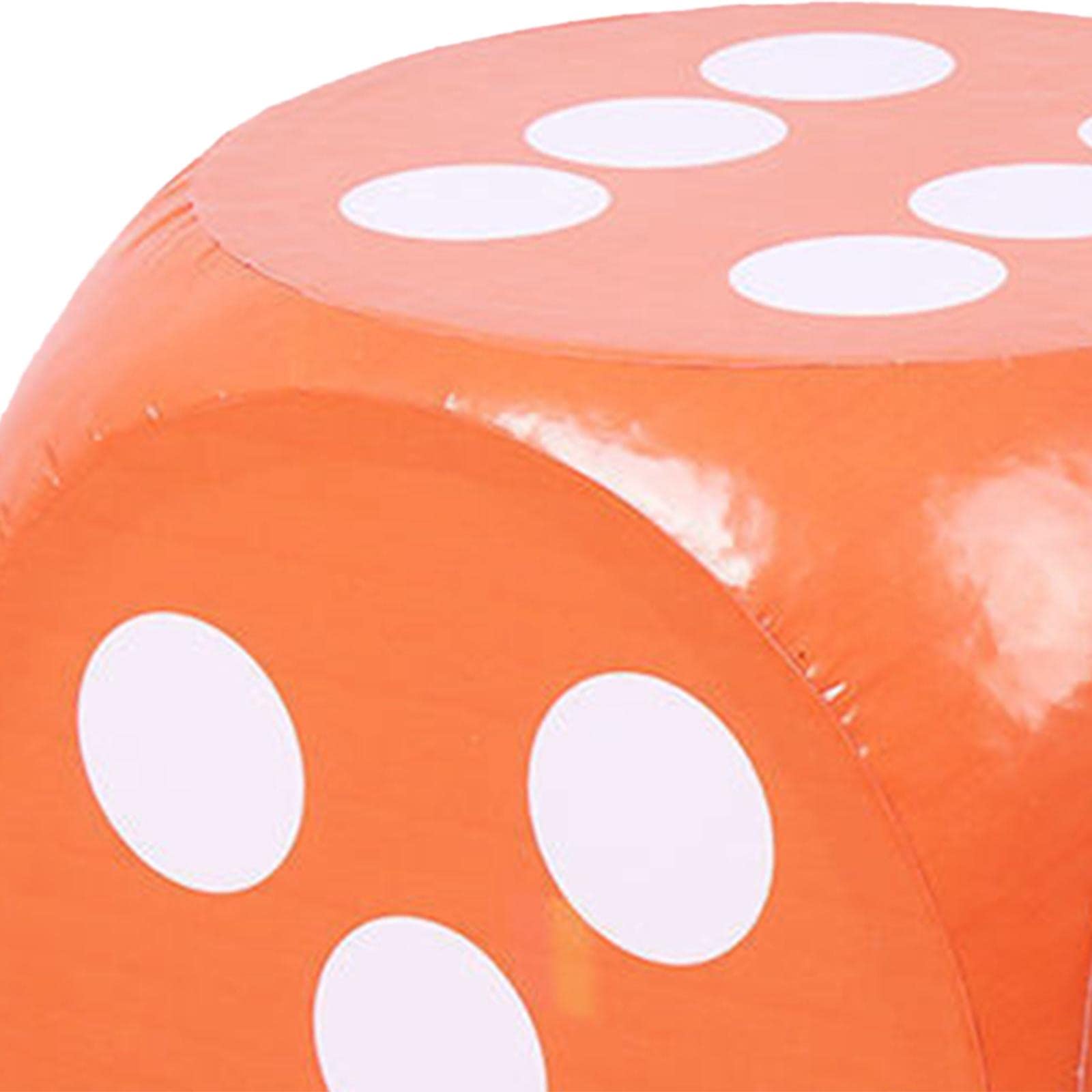 Weicher Schaumstoffwürfel, 12 Zoll, Intelligenz Entwickeln, Mathematik Lernen, Zählen, Lernspielzeug, Großer Schaumstoffwürfel D6 für Kinder, Jungen U, Orange