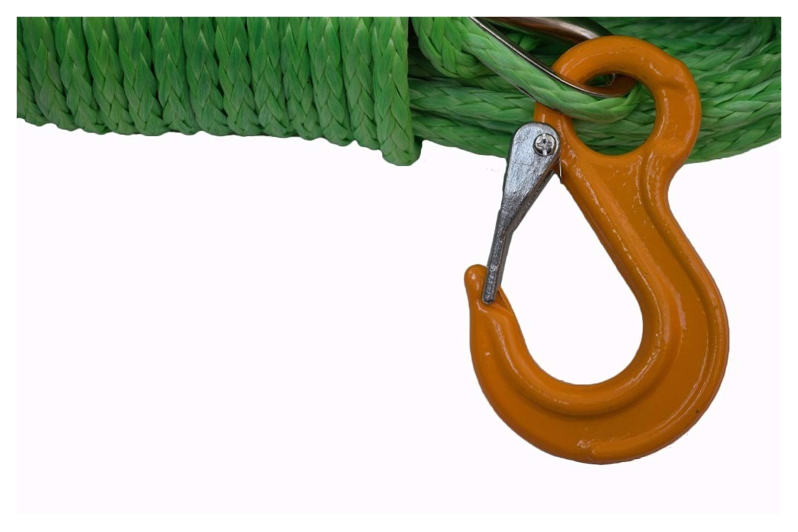 Syntetyczna lina wyciągarki, Green 10mm * 30m Wymiana syntetyczna liny do wciągarki, kabel winch Kevlar, kabel do wciągarki wymiany do pojazdów terenowych 4WD ATV UTV