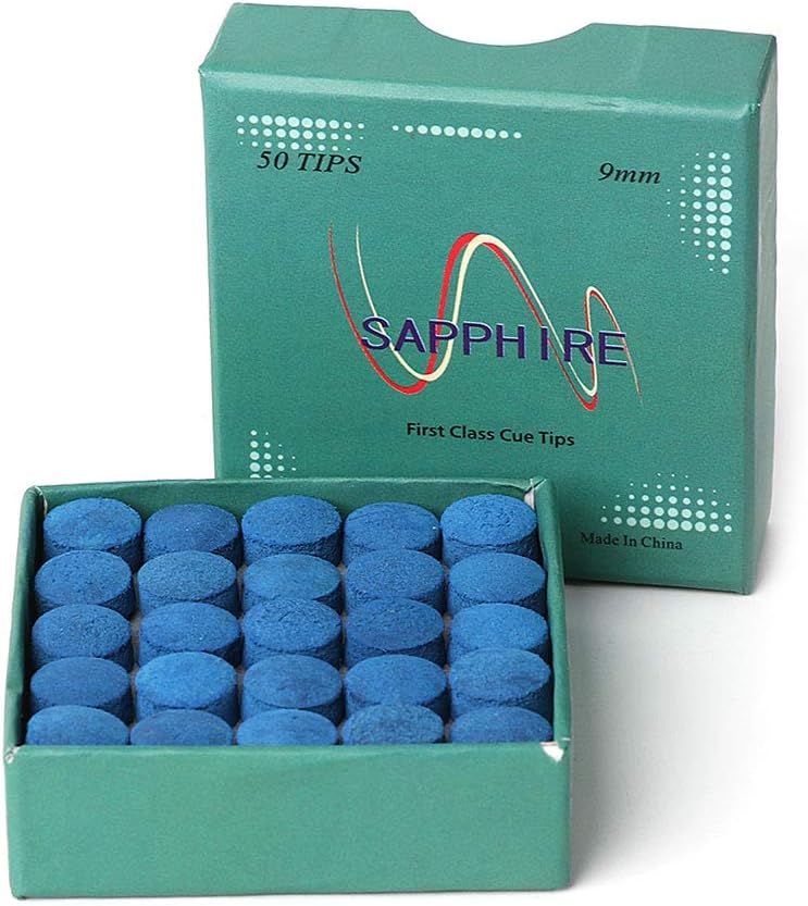 50Pcs Cue Tips Pool Tips Blue Diamond Snooker Cue Tips Leather Pool Cue Tips Screw On Tips Billiard Tips Pool Screw Tips Billiard Pool Cue Tips Billiard Cue Tips Billiard Cue Tips Replacement Kit Cue