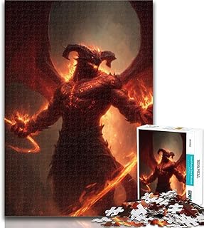 Comprar Rompecabezas de Demon Puzzles para Adolescentes, 1000 Piezas, Juguete Educativo Intelectual descompresor, Grandes Regalos y Juguetes, 26x38cm
