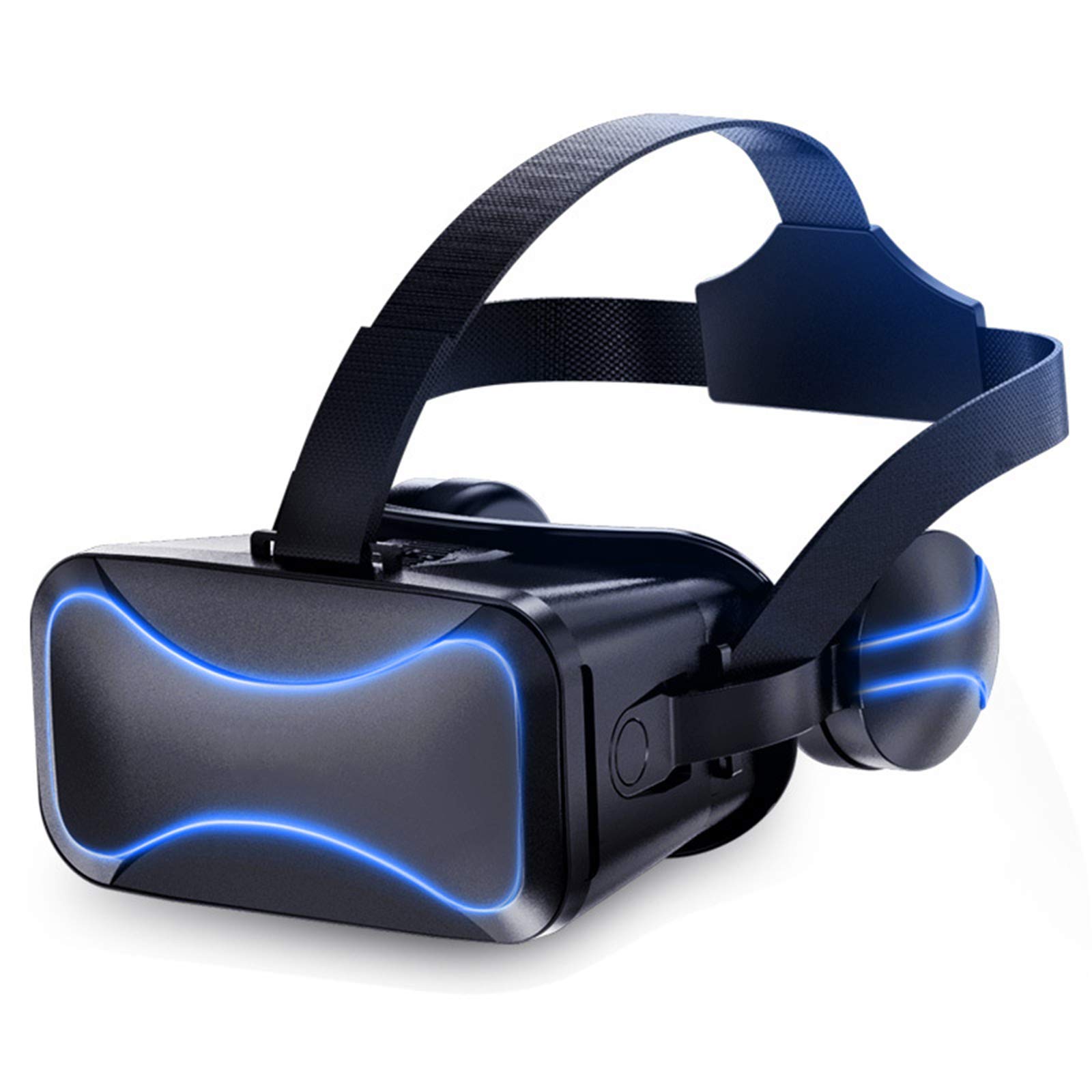 3D VR Gafas de Realidad Virtual, Casco VR de Realidad Virtual para Videojuegos de Películas 3D VR, para teléfonos móviles de 4.5 a 6.0 Pulgadas