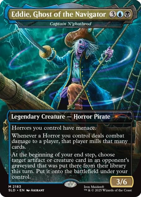 Magic the Gathering Secret Lair x Iron Maiden: Eddie Unchained