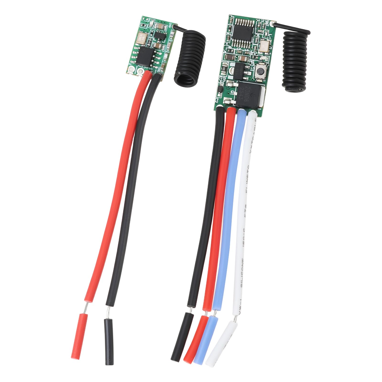ECSiNG 1 Set 433MHz RF Transmitter Receiver Module Remote Control Kit ASK OOK Link for Remote Switch And Sensor Projects Compatible with ESP32
