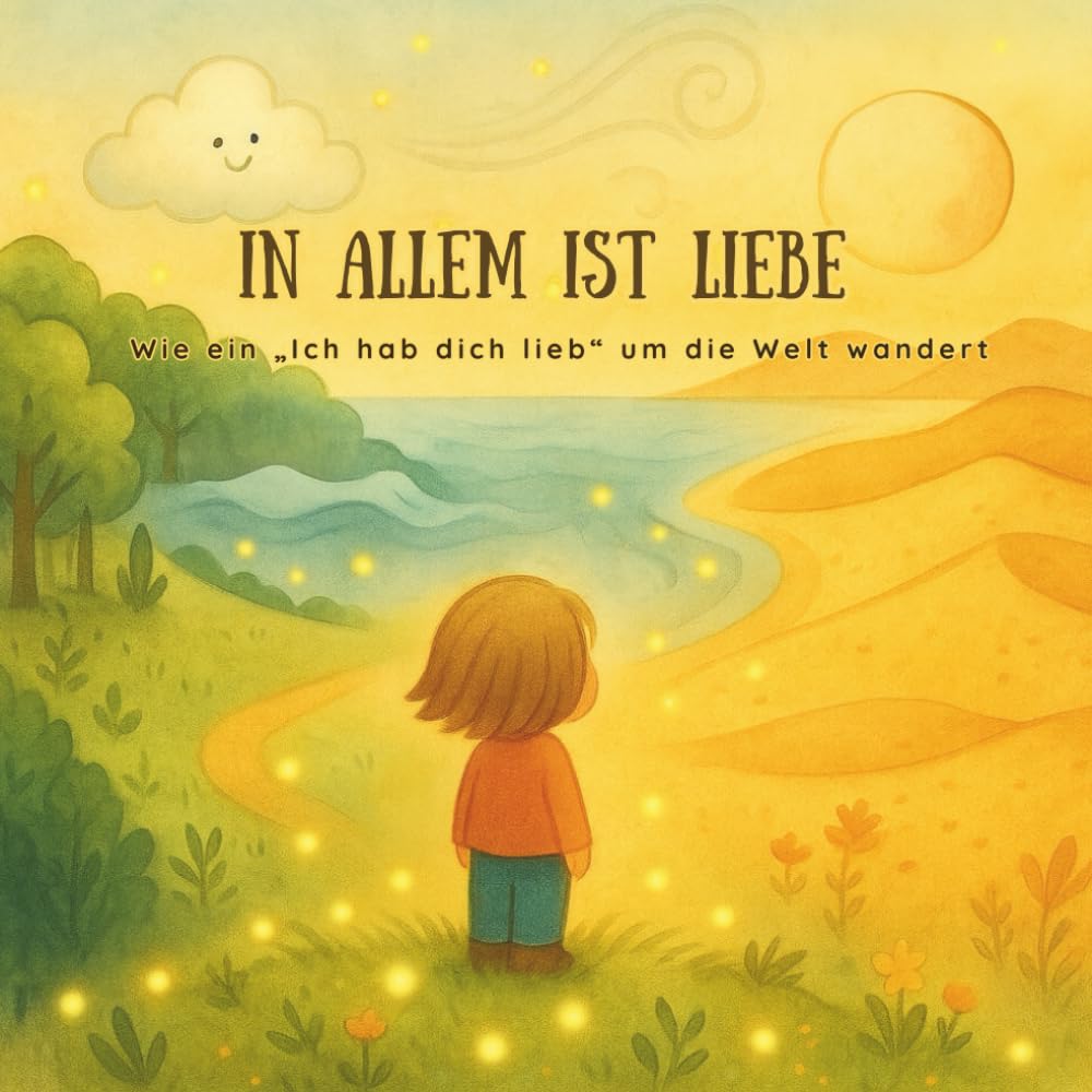 In allem ist Liebe: Wie ein „Ich hab dich lieb“ um die Welt wandert | Für Kinder ab 2 Jahren - Ein liebevoll illustriertes Bilderbuch über die Reise der Liebe
