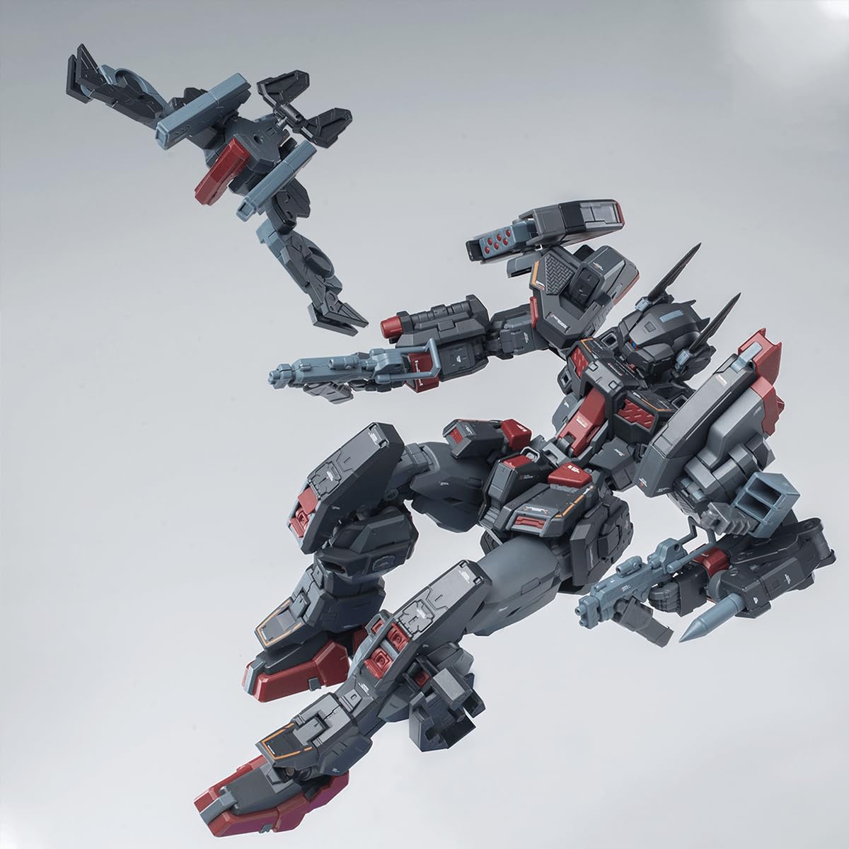 HiPlay Cold Steel Powered Third Knight Hunger versión 2.7 LG-02C Kit de construcción de modelo de plástico codificado por colores