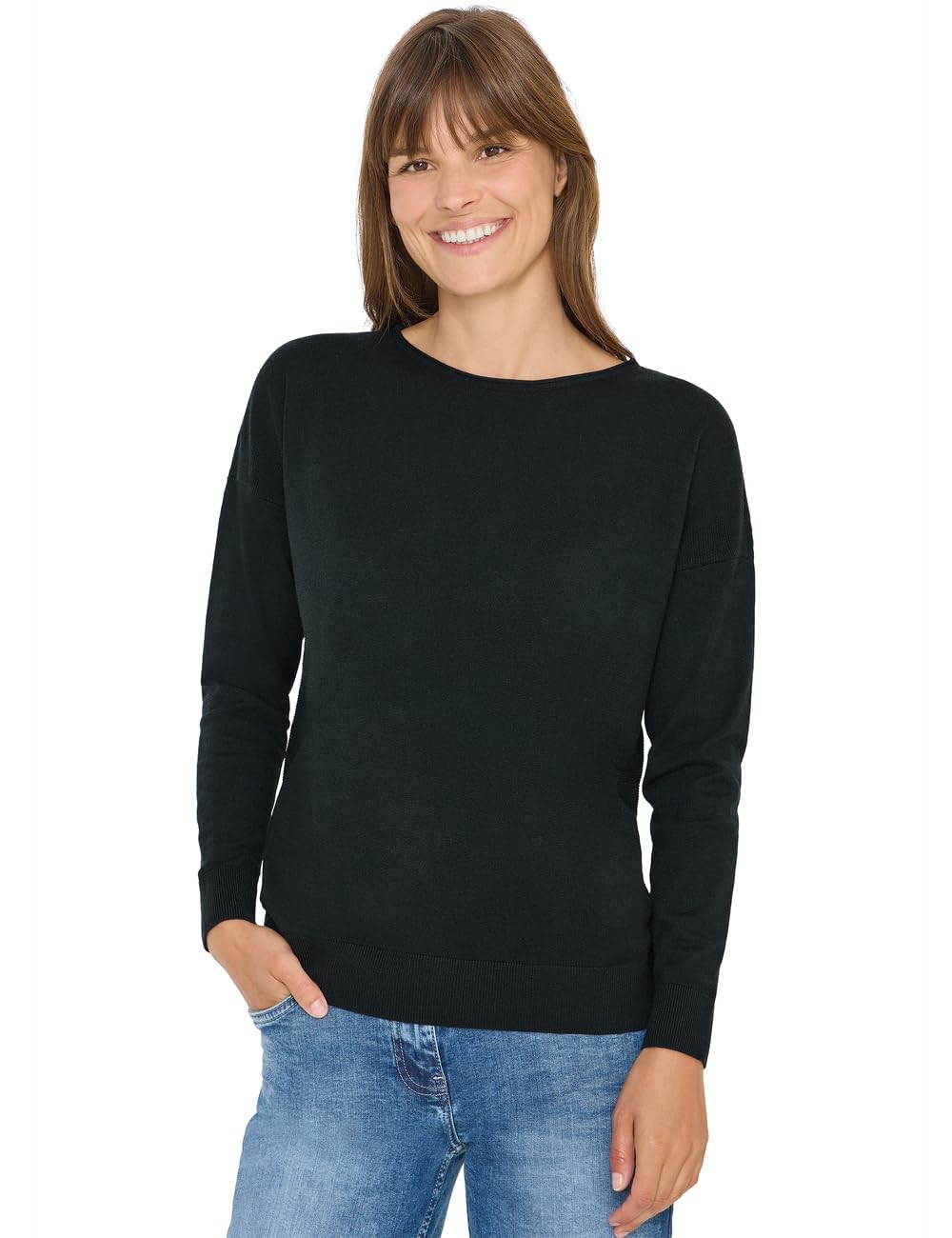 Cecil Damen Pullover mit Strukturdetail