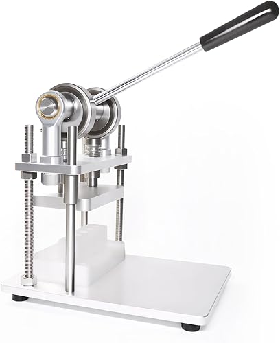 Arbor Press for 0.5ml 1ml Empty Oil Cartridges Press Capping Machine for Cartridges (Press 5 Pieces at One Time)