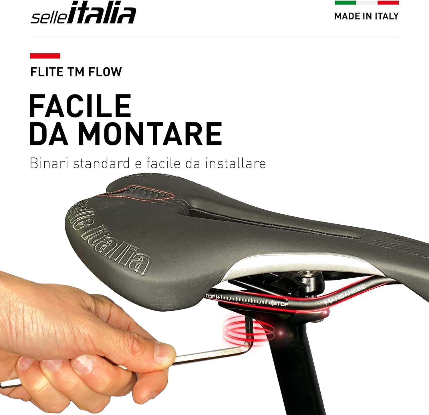 212670VAR - Flite TM Flow Negro Saddle