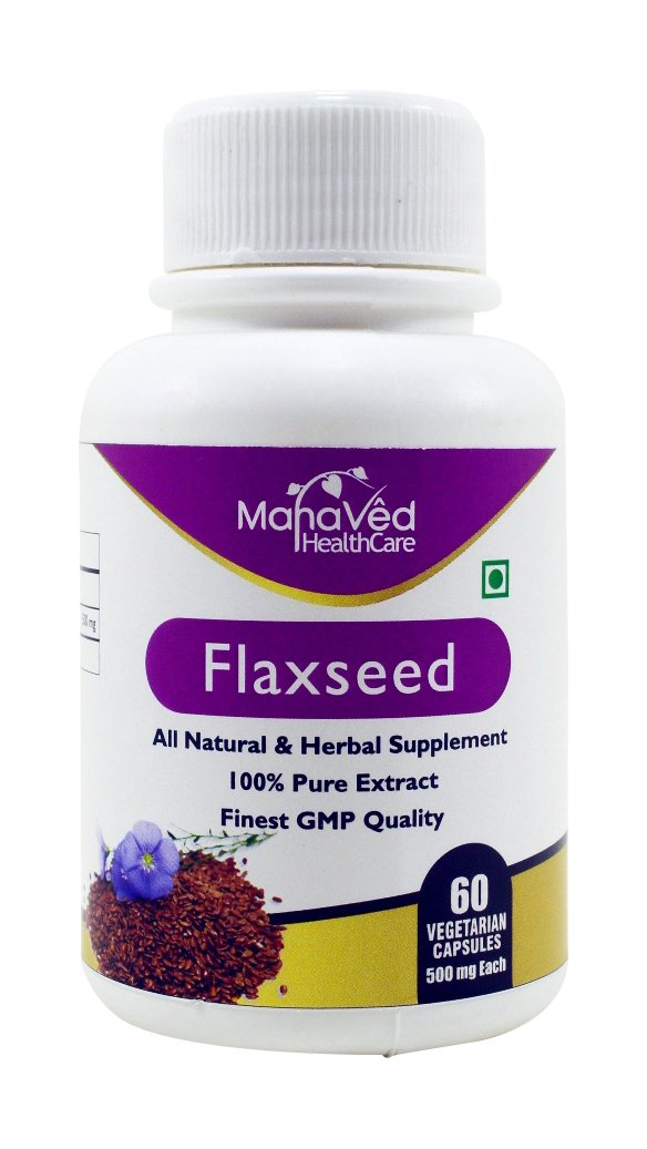 Mahaved Flaxseed Extract - 60 Capsules