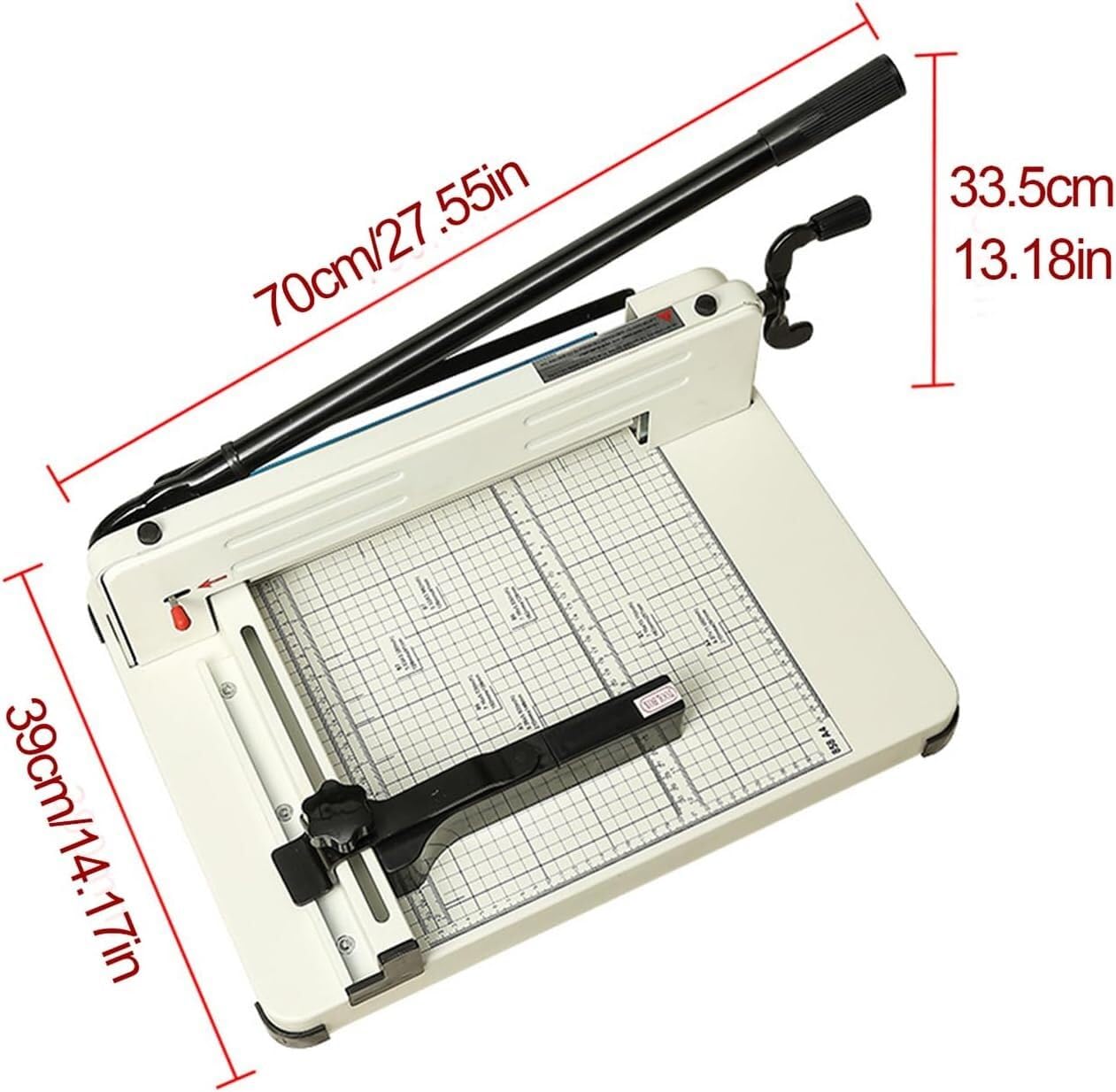 Cortadora de Papel A4, portátil y Resistente, Ideal para el hogar, la Oficina, el Aula y la Escuela.