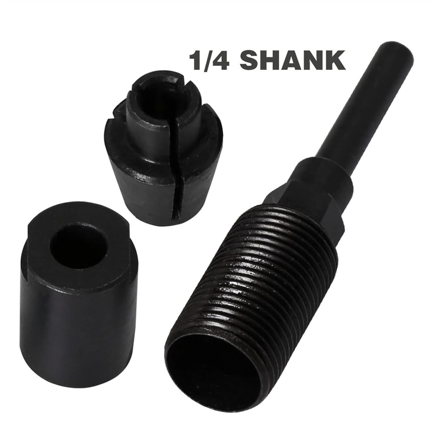 BAWHO Bit Extension Rod Collet Engraving Machine Extension for Wood Shank 1Pcs (Color : 12.7mm)