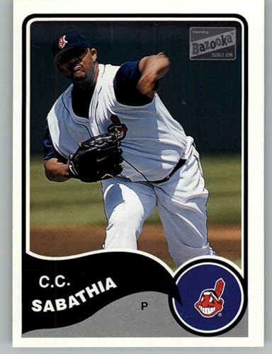 2003 Bazooka #204 CC Sabathia NM-MT Cleveland Indians Baseball MLB