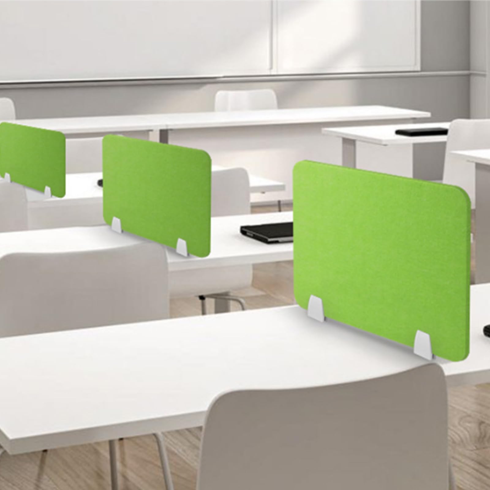 Mamparas de Oficina: separadores de ambientes estables para Espacios de Trabajo, Pantallas acústicas para oficinas, separadores Seguros para aulas, Ideales para Estudiantes y entornos profes