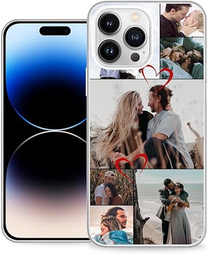 Miniatura 9 de Funda de silicona personalizada con impresión de fotos para iPhone 15 Pro Max 14 Plus 13 Mini 12 11 Apple Phone - Personalizar IP XR X XS 8+ 7 SE