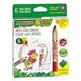 Alpino Baby es una gama completa de productos de dibujo y manualidades para bebés desarrollada con pedagogos para estimular la creatividad en la "Etapa del Garabato", de los 1,5 hasta los 4 años.