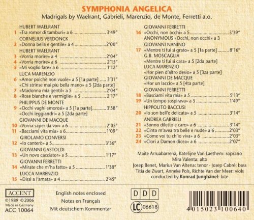 Vista 2 de Symphonia Angelica Madrigals