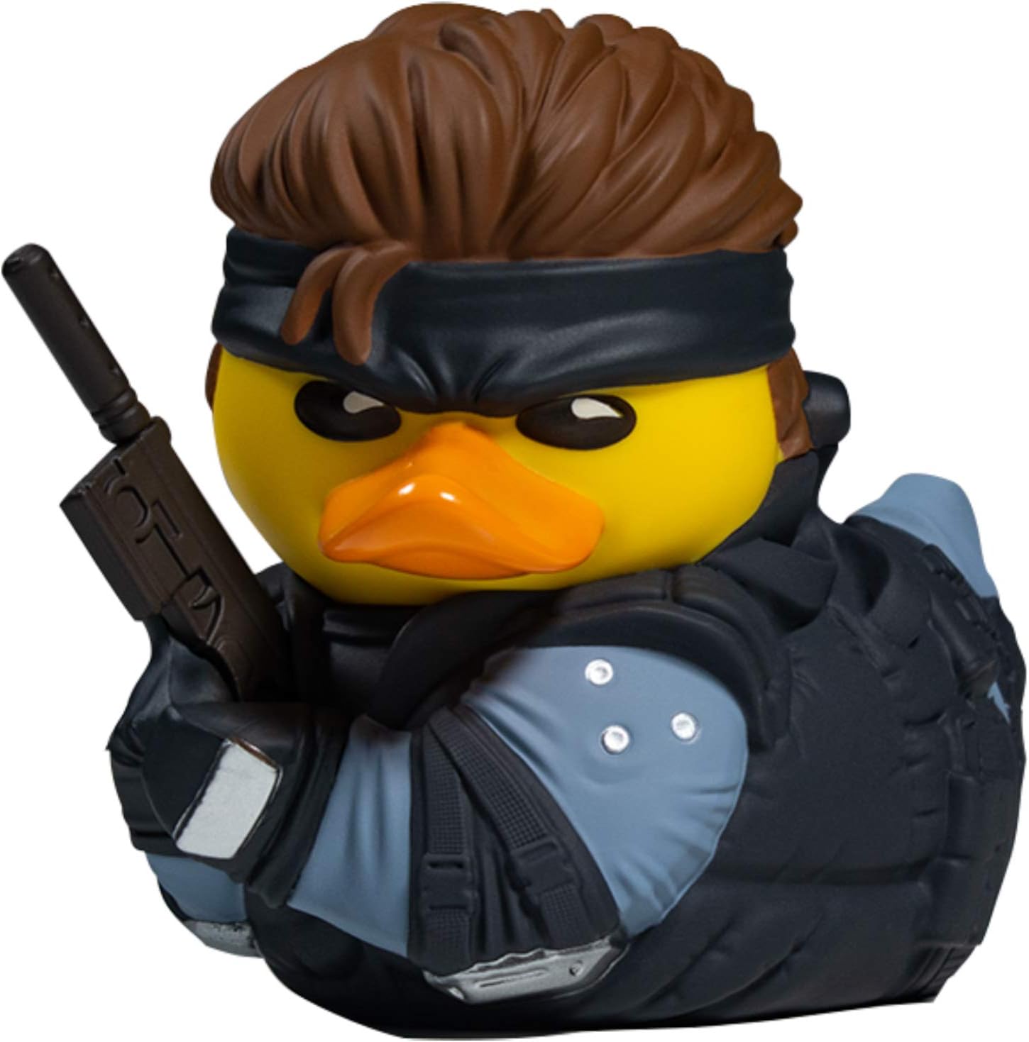 First Edition: Metal Gear Solid - Solid Snake Cosplaying Rubber Duck Vinyl Figure