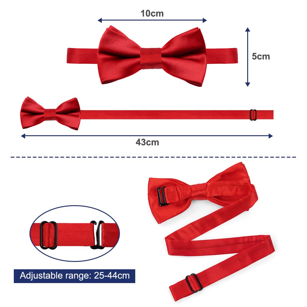 AOOWU Set de Tirantes Pajaritas, 2.5cm Tirantes Ajustables y Pajaritas Hombre, Pajarita para Hombre Elegante Retro y Forma Tirantes Caballero Accesorio Traje Hombre de Business Fiesta Boda