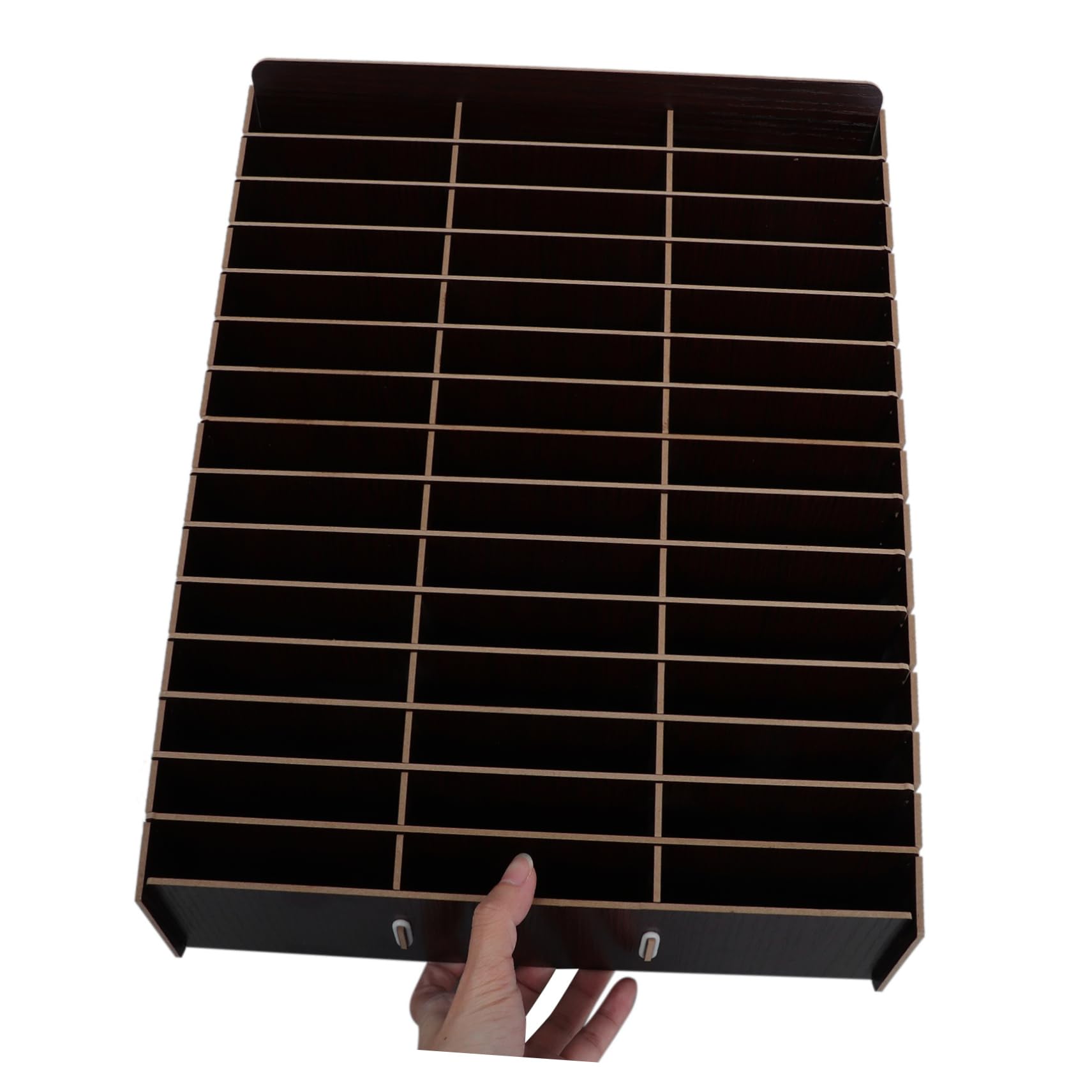 Caja de Madera para Teléfono Móvil, 45 Rejillas, Organizador