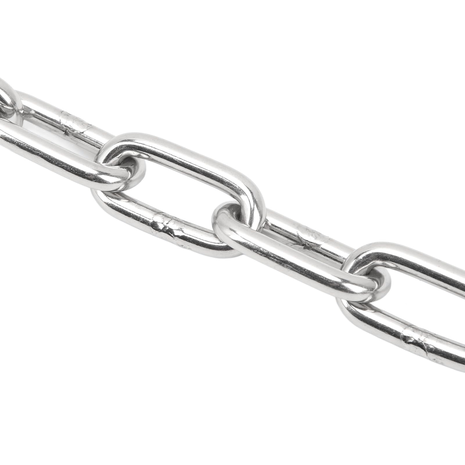 Catena per Ancora Marina, Catena per Ancora in Acciaio Inossidabile 316, Elevata Durata, Resistente all'abrasione, Antiruggine, 6,6 Piedi con estremità a Doppio Grillo 5/16