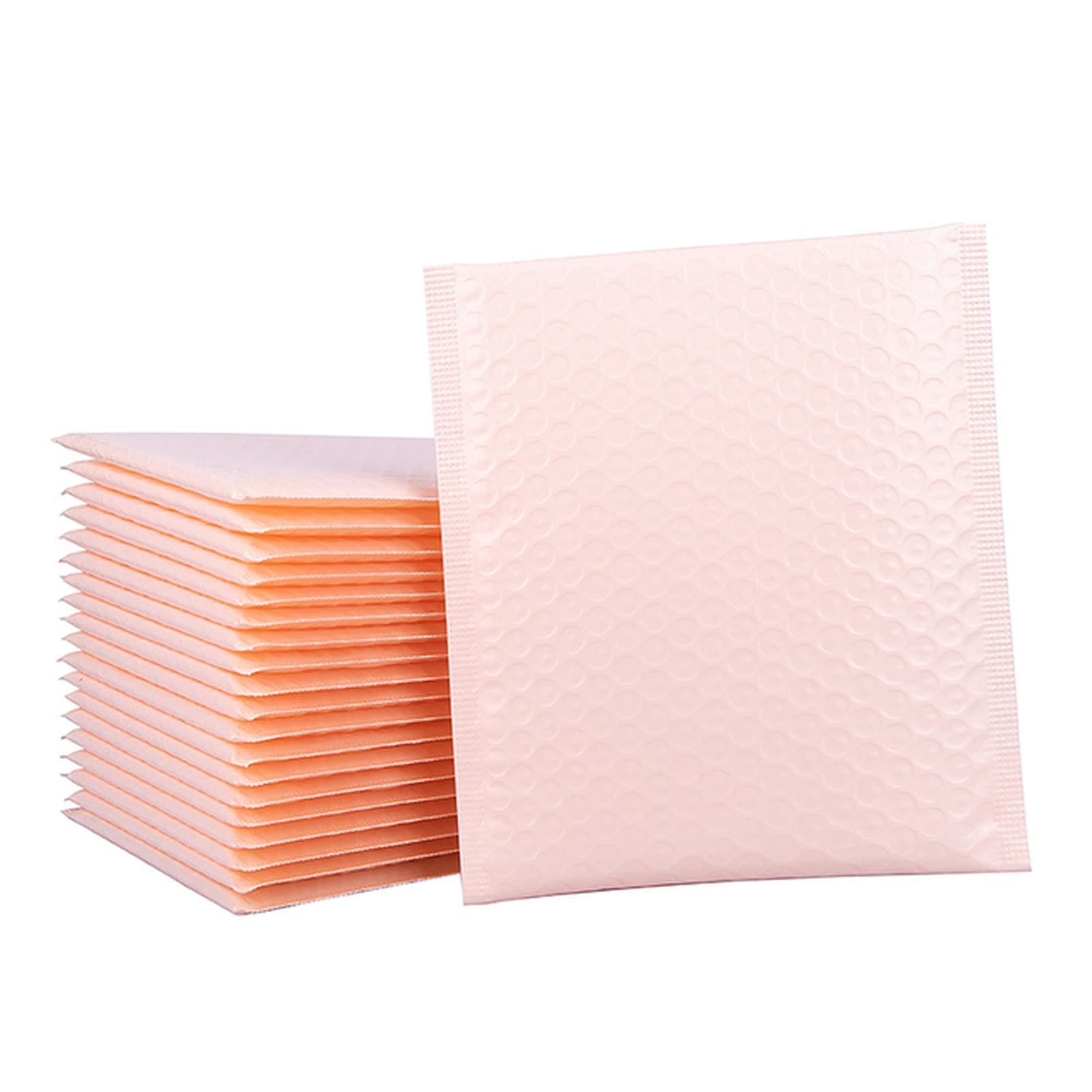Luftpolsterumschläge 5. 0pcs. Bubble Hülle gesäumter Umschlag Pearl Film Geschenk Hüllkurvenbuch und Zeitschrift gesäumt Umschlag Selbststil Nude Rosa Mailer Packag Luftpolsterumschläge A4 (Color : W