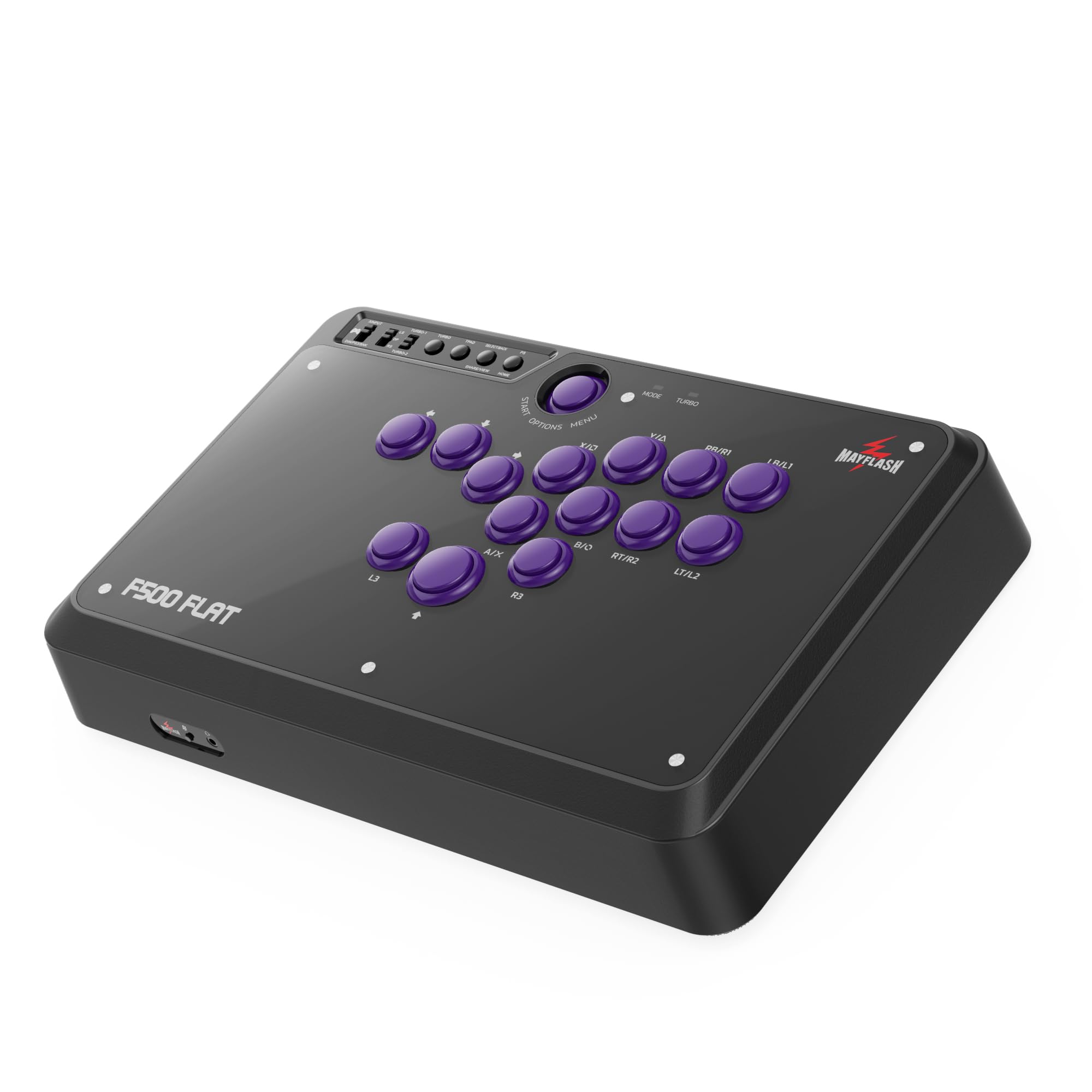 Amazon.com: MAYFLASH F500 FLAT Fight Stick All Button Arcade