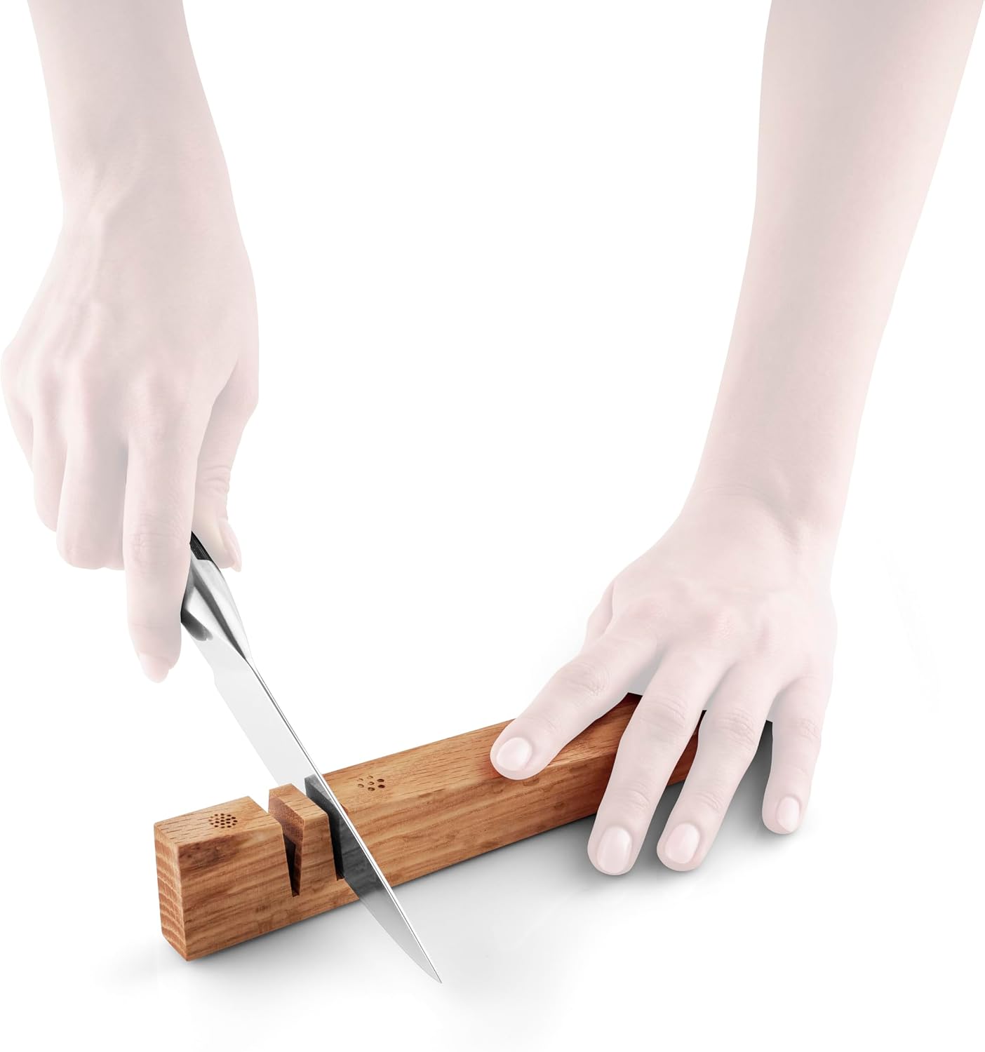 Eva Solo | Knife sharpener Eastern | Give your knives the care they deserve ñ whether itís just a quick refresh or thorough sharpening | Oak