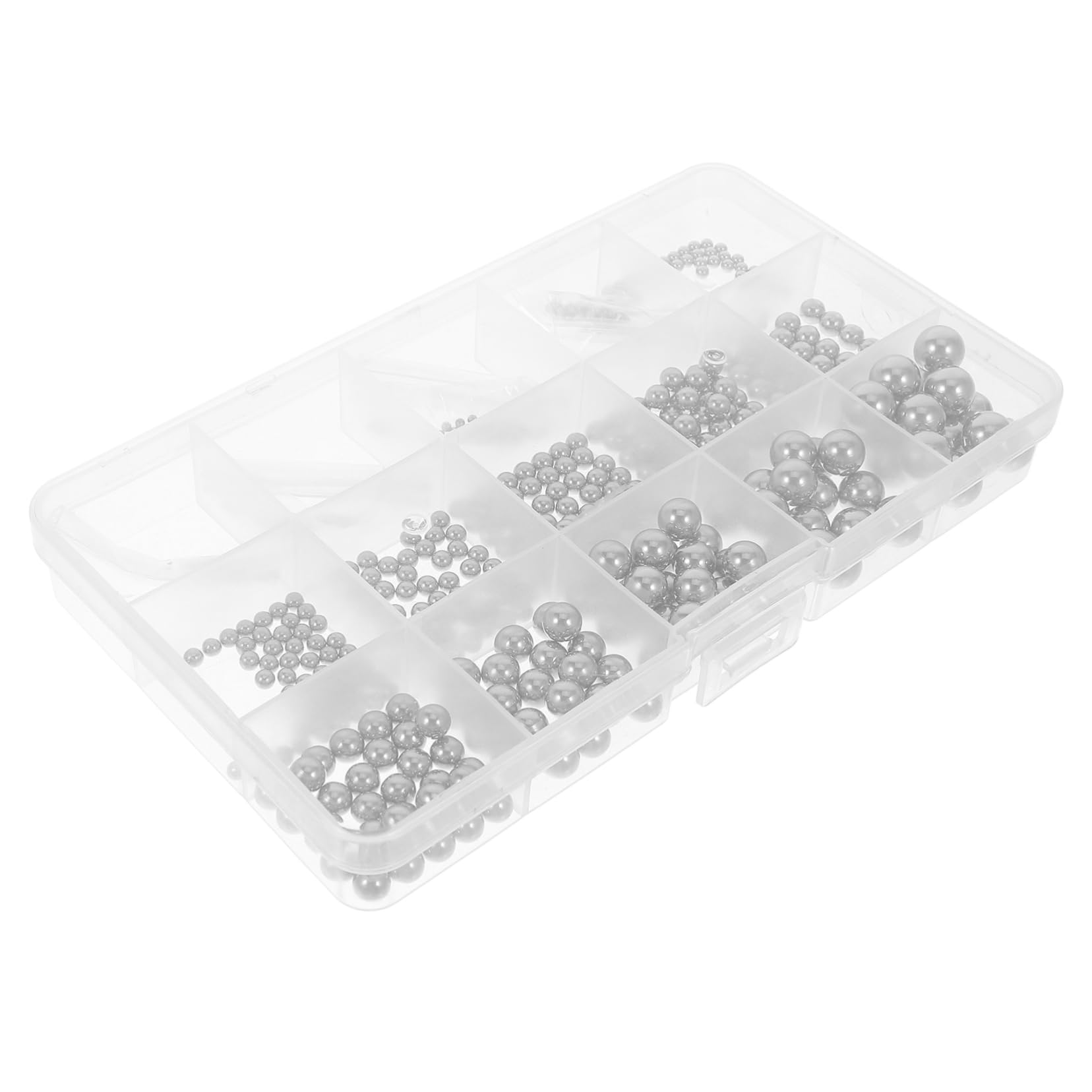 Zerodeko 580pièces Billes Acier Pour Roulements Assortiment Pour Réparation Et Entretien De Vélos Kit De Billes De Roulement à