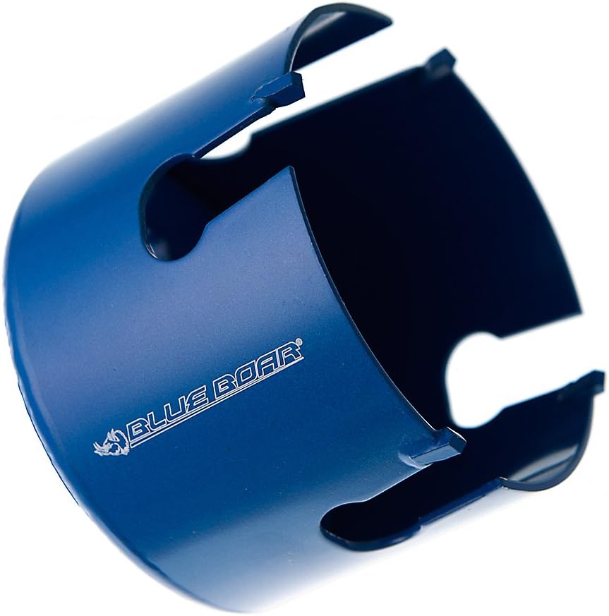 BLUE BOAR 6-1/4" (159mm) MEGA Tungsten Carbide 2-1/4" deep hole saw