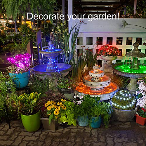 Newace LED Bike Lights for Wheel Waterproof Bicycle Spoke Lights Fairy String Lights for Holiday Decorations with Batteries Included,Ultra Bright to Protect You from All Angles for Safety and Style