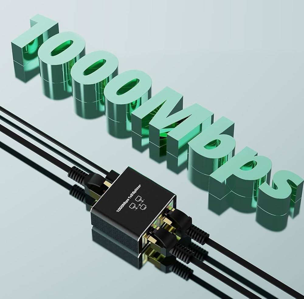 Lala 2台 Amazon.co.jp: LAN分配器 2台同時使用 1入力2出力 RJ45